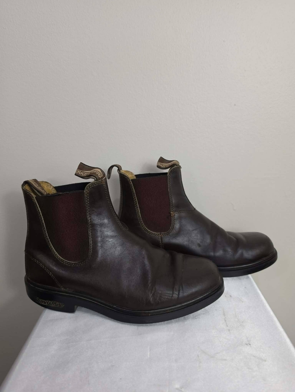 Blundstone Chelsea Boots Brown Leather M9.5